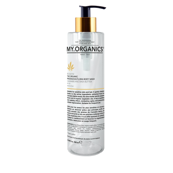 Средство для очищения кожи и волос (Каннабис и масло Ши) MY.ORGANICS Flora Body Wash 500ml BC02012 фото