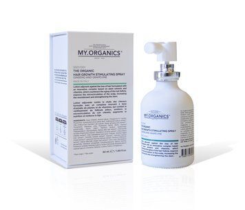 Спрей для стимуляции роста волос (Женьшень и виноградная лоза) MY.ORGANICS Hair growth Treatment Spray 50ml SS01001 фото